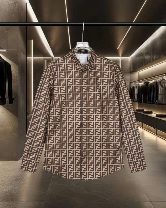 Picture of Fendi Shirt Long _SKUFendiM-2XLhgntx0826216